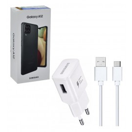 کلگی شارژر و هندزفری با جعبه گوشی SAMSUNG A12