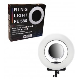 رینگ لایت عکاسی Ring Light FE-580 III + سه پايه نور ايلکين ILKeen iA 260L