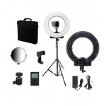 رينگ لايت عکاسی Ring Light FE-580 III + سه پايه نور ايلکين ILKeen iA 260L