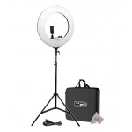 رینگ لایت عکاسی مدل Ring Light RL-18 + سه پايه نور ايلکين ILKeen iA 260L