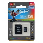 رم موبایل سیلیکون پاور ( Silicon Power)  مدل 128G MicroSD U1 Class10 85MB/S خشاب دار