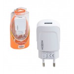 شارژر تک پورت + کابل TYPE-C موکسوم (MOXOM) مدل KH-49