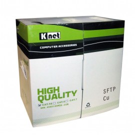 کابل شبکه Knet مدل SFTP+Cu Cat5e حلقه کامل 305 متری