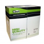 کابل شبکه Knet مدل SFTP+Cu Cat5e حلقه کامل 305 متری