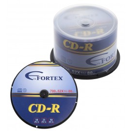 CD خام FORTEX باکس 50 تایی
