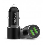 شارژر فندکی + کابل TYPE-C باوین (BAVIN) مدل PC376