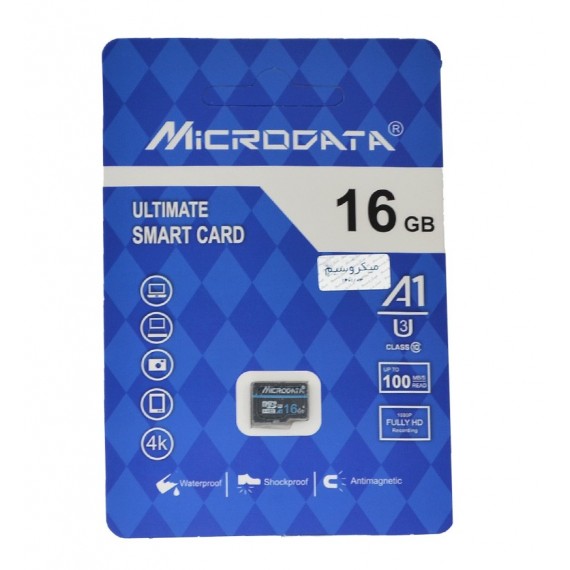 رم موبایل میکرودیتا (MICRODATA) مدل 16GB MicroSDXC A1