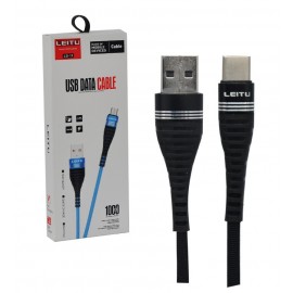 کابل TYPE-C کنفی لیتو  (LEITU) مدل LD-11