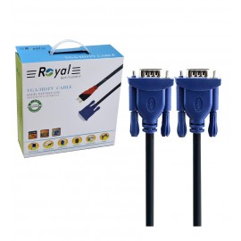 کابل (3+4) VGA طول 30 متر رویال (Royal)