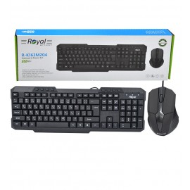 کیبورد و موس رویال (Royal) مدل R-K163M204