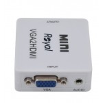 تبدیل VGA به HDMI رویال (Royal) مدل MINI VGA2HDMI