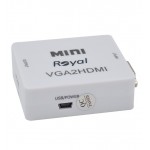 تبدیل VGA به HDMI رویال (Royal) مدل MINI VGA2HDMI