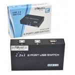 USB سوئیچ دستی 2 پورت رویال (Royal) مدل 1A2B