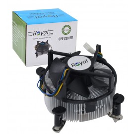 فن CPU برند رویال (Royal) باکس زیر مسی LN-Cooler-775-1155