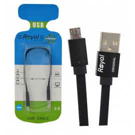 کابل اندروید (MicroUSB) پاوربانکی رویال (Royal) مدل RPS-110