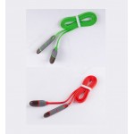 کابلدو سر اندروید آیفون فلت طول 1.2 متر نارنجی