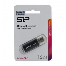 فلش سیلیکون پاور (Silicon Power) مدل Ultima II i-Series ظرفیت 16 گیگابایت