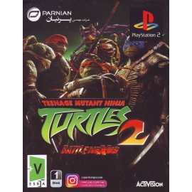 بازی پلی استیشن دو Teenage Mutant Ninja Turtles 2 Battlenexus نشر پرنیان