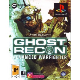 بازی پلی استیشن دو Tom Clancy's Ghost Recon Advanced Warfighter نشر پرنیان