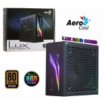 پاور کیس آیروکول (AeroCool) مدل LUX RGB 550W 80PLUSE Bronze