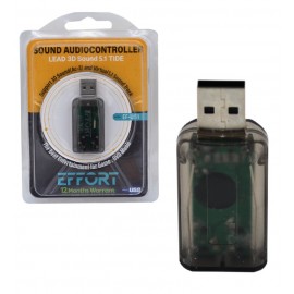 کارت صدای 5.1 کاناله USB اکسترنال ایفورت (EFFORT) مدل EF-U51