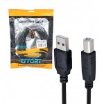 کابل پرینتر USB ایفورت (EFFORT) طول 3 متر