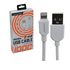 کابل آیفون (lightning) طول 1 متر بلبری (Blberri) مدل BLB-124