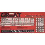 پاور کیس گریت (GREAT) مدل  فن 8*8 230W پکدار
