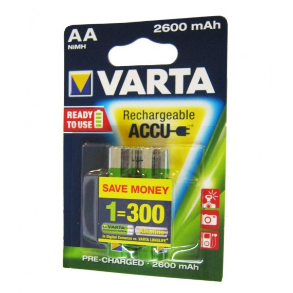 باتری قلمی شارژی VARTA مدل ACCU 2600mAh