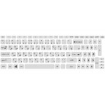 لیبل کیبورد فانتزی طرح کد 108