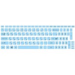لیبل کیبورد فانتزی طرح کد 108