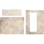 لیبل کیبورد و برچسب پشت و جلوی لپ تاپ چرمی طرح کد 1011