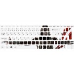 لیبل کیبورد فانتزی طرح کد 107