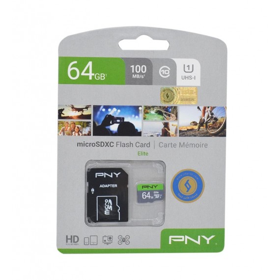 رم موبایل پی ان وای (PNY) مدل 64GB micro SDHC