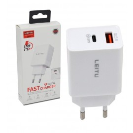 کلگی شارژر 2 پورت لیتو (LEITU) مدل LH-2
