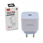 کلگی شارژر تک پورت لیتو (LEITU) مدل LH-3