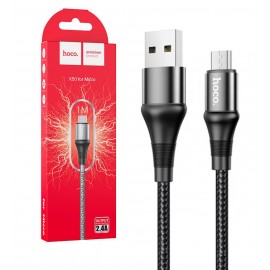 کابل اندروید (MicroUSB) هوکو (hoco) طول 1 متر مدل X50