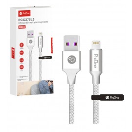 کابل آیفون (lightning) طول 3 متر ProOne مدل PCC275L3