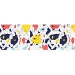 لیبل کیبورد چرمی فانتزی طرح کد 120