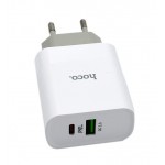 فست شارژر 2 پورت هوکو (hoco) مدل C80A
