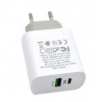 فست شارژر 2 پورت هوکو (hoco) مدل C80A