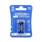 باتری کتابی اوریون (ORION) مدل ALKALINE 9V 6LR61 کارتی