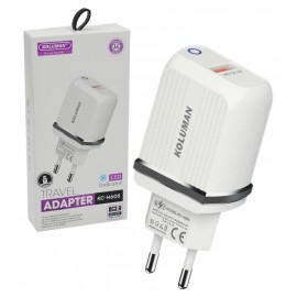 فست شارژر + کابل اندروید کلومن (Koluman) مدل KC-H605