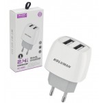 شارژر 2 پورت + کابل Type-C کلومن (Koluman) مدل KC-H805