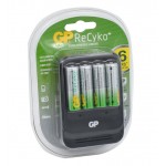 شارژر باتری جی پی (GP PowerBank) مدل OverNight PB570 + باتری شارژی قلمی 2000mAh