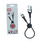 کابل آیفون پاوربانکی Earldom مشکی مدل EC-094i
