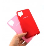 گارد سیلیکونی هولدردار رنگی مدل Samsung A12