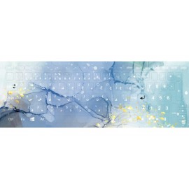 لیبل کیبورد چرمی فانتزی کد 123