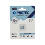 رم موبایل پرتک (PRETEC) مدل 16GB micro SD UHS-1 533X