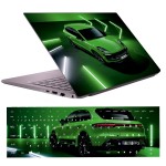 لیبل کیبورد و برچسب پشت لپ تاپ چرمی طرح Sport کد 510